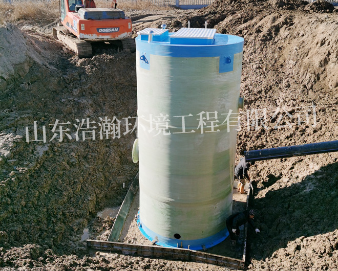 玻璃鋼一體化泵站